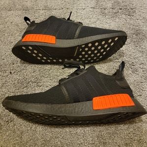 Mens Size 12 Adidas NMD shoes Black/red color